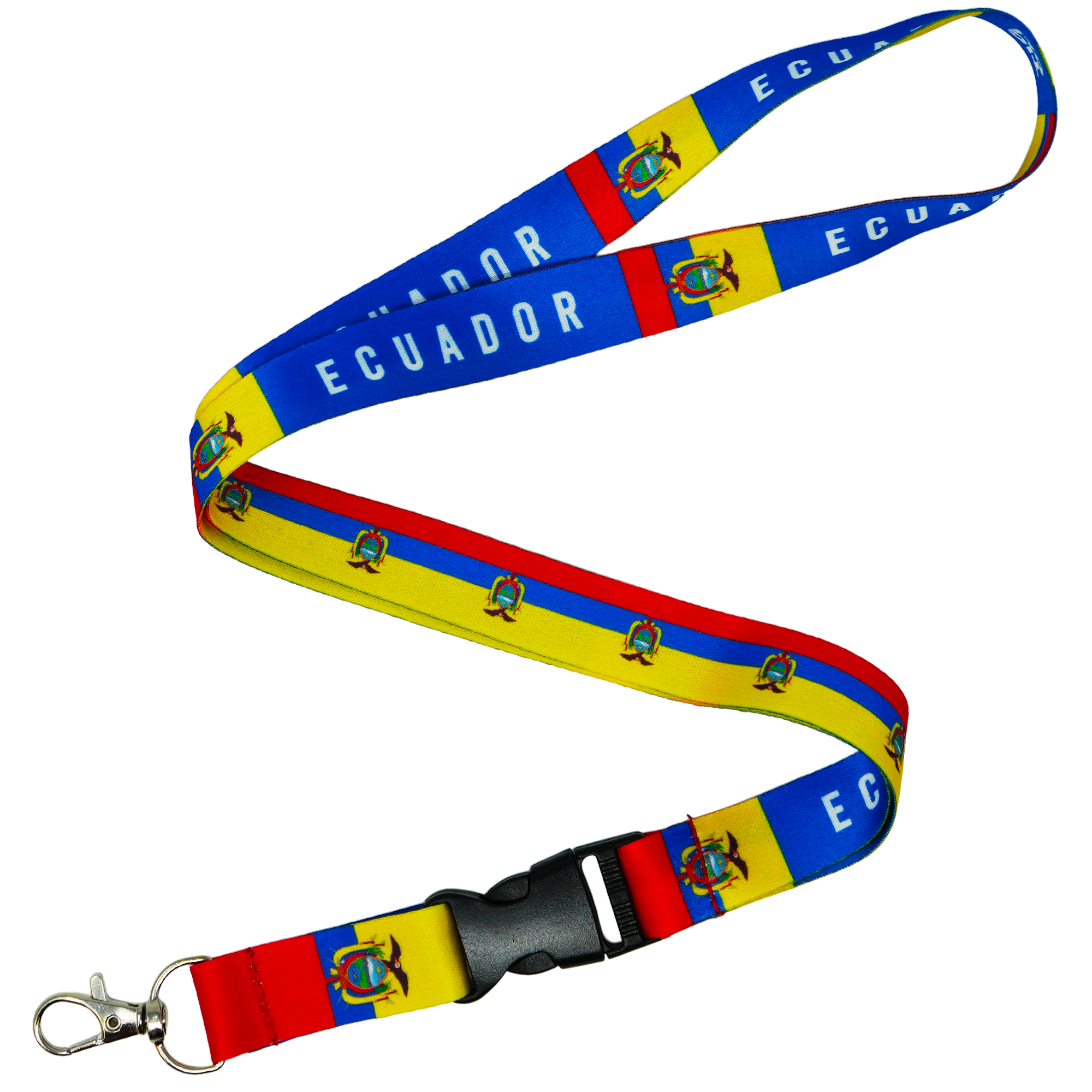 Ecuador National Flag Lanyard Main image