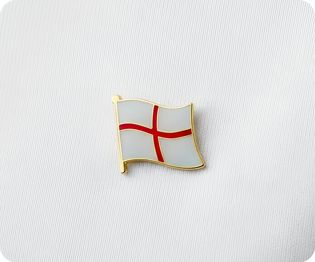 England St George Cross Flag Pin Badge