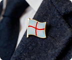 England St George Cross Flag Pin Badge