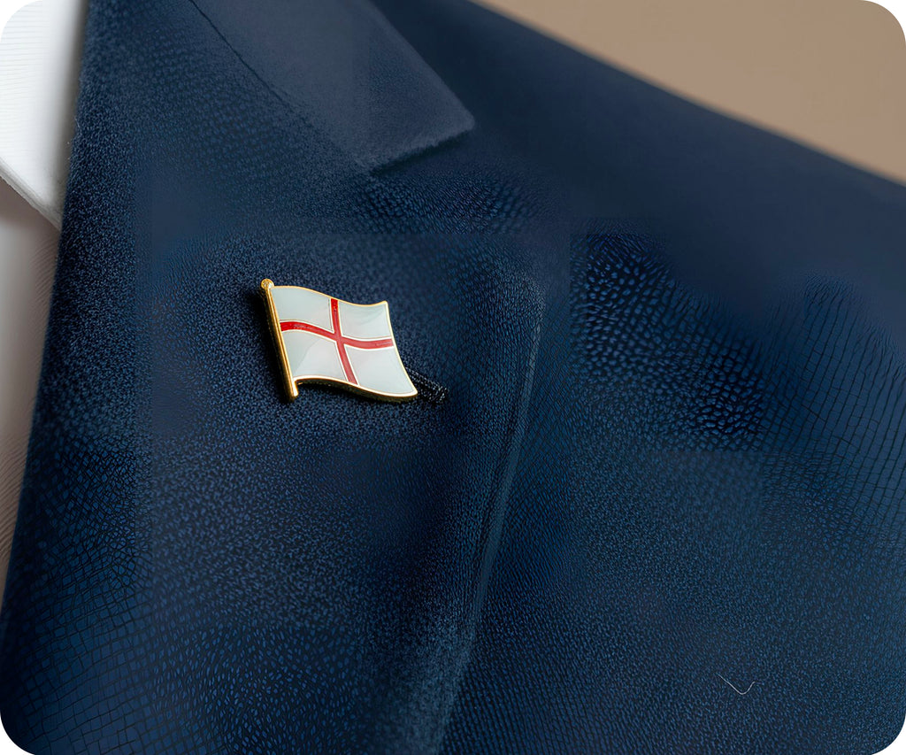England St George Cross Flag Pin Badge