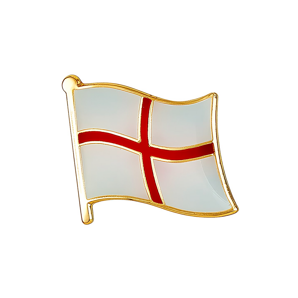 England St George Cross Flag Pin Badge