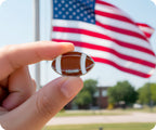 American Football Pin Badge