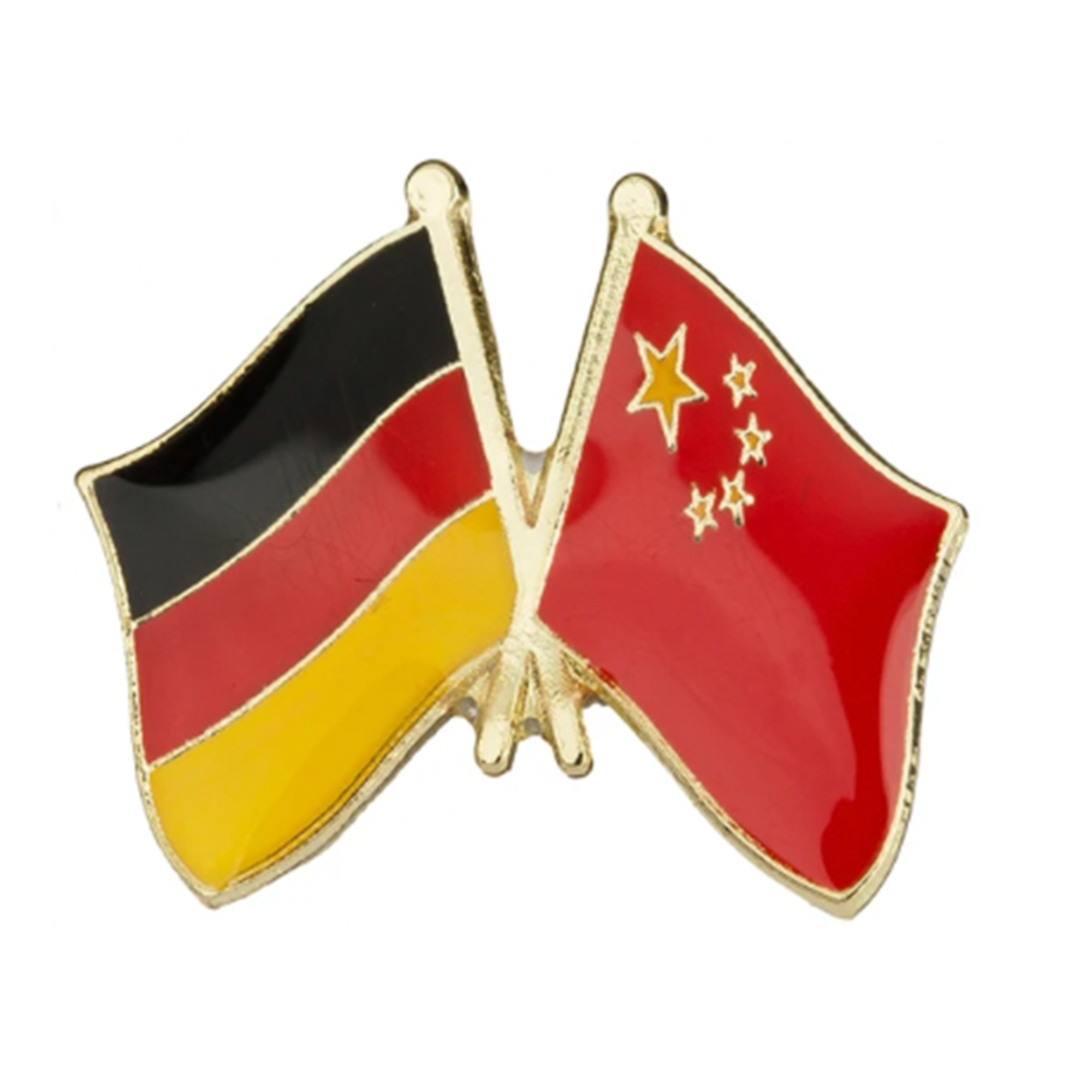 China & Germany Friendship Pin Badge Main image