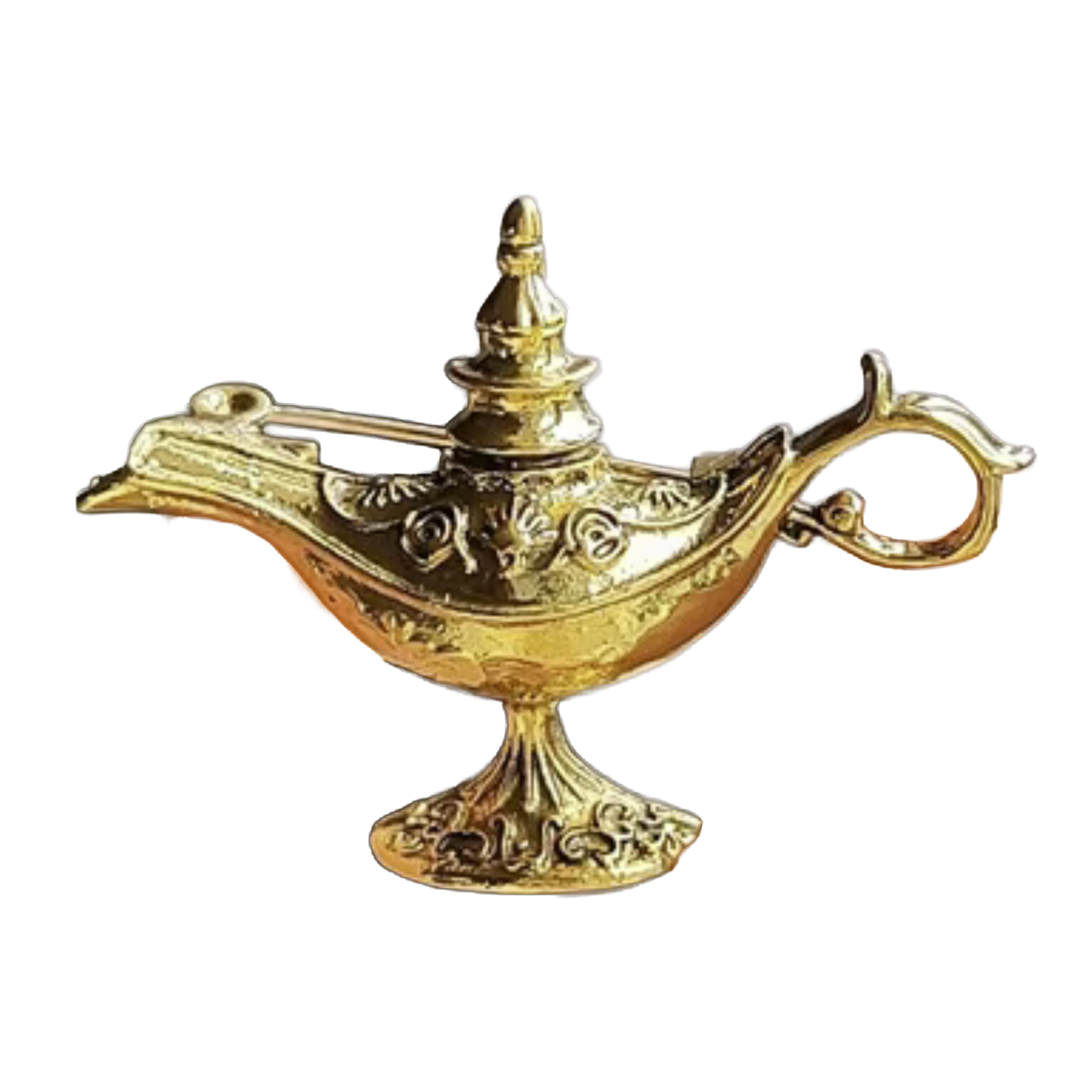 Magic Golden Lamp Pin Badge