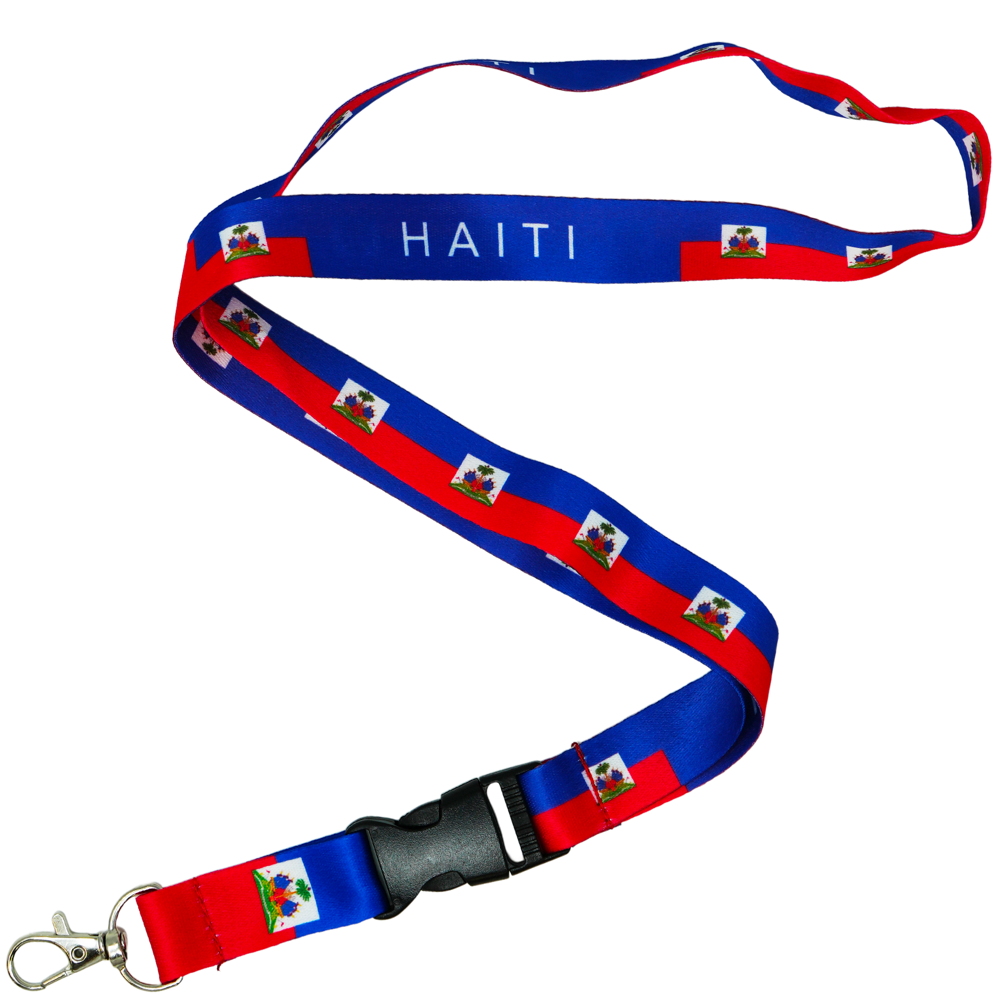 Haiti National Flag Lanyard Main image