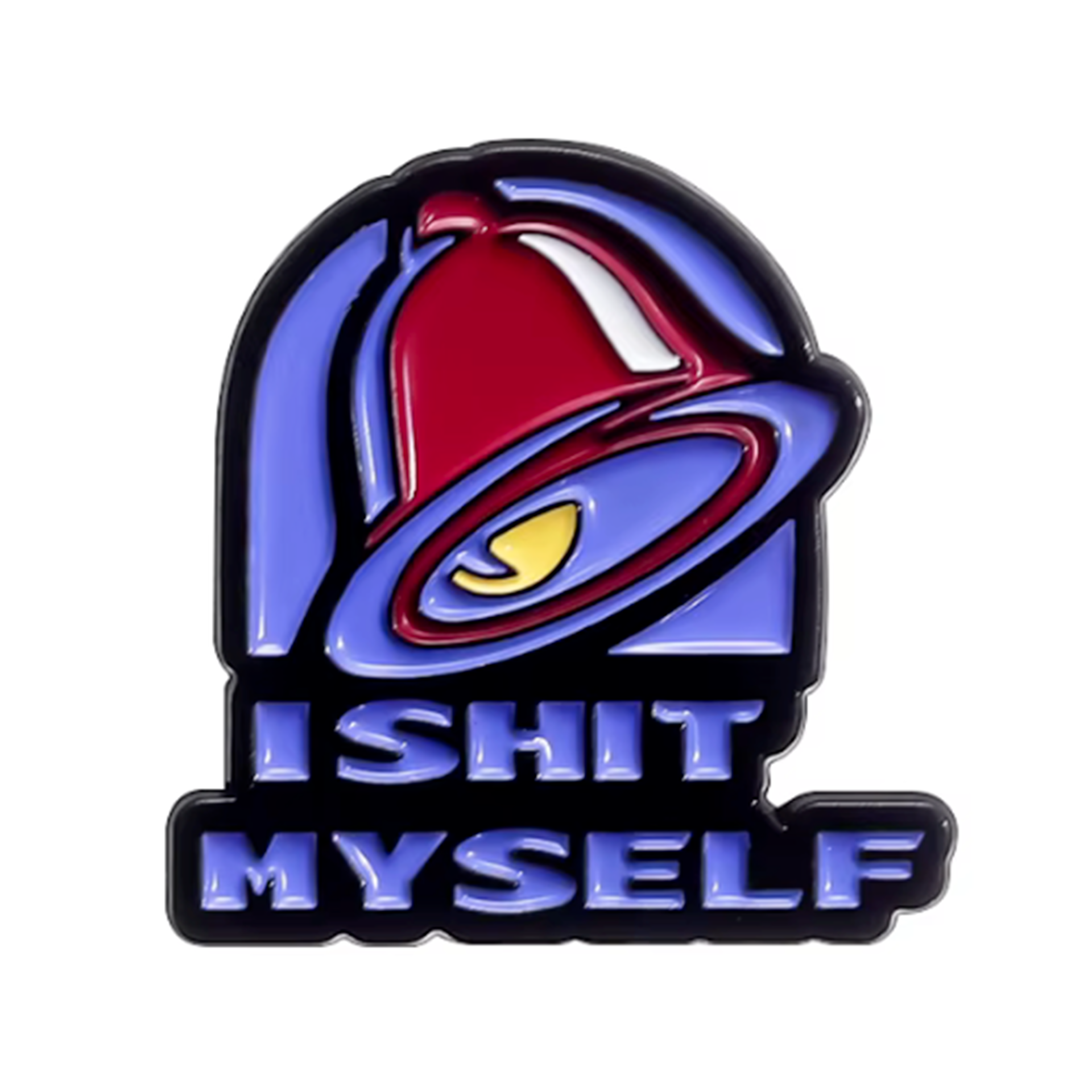 I Shit Myself Pin Badge Main image