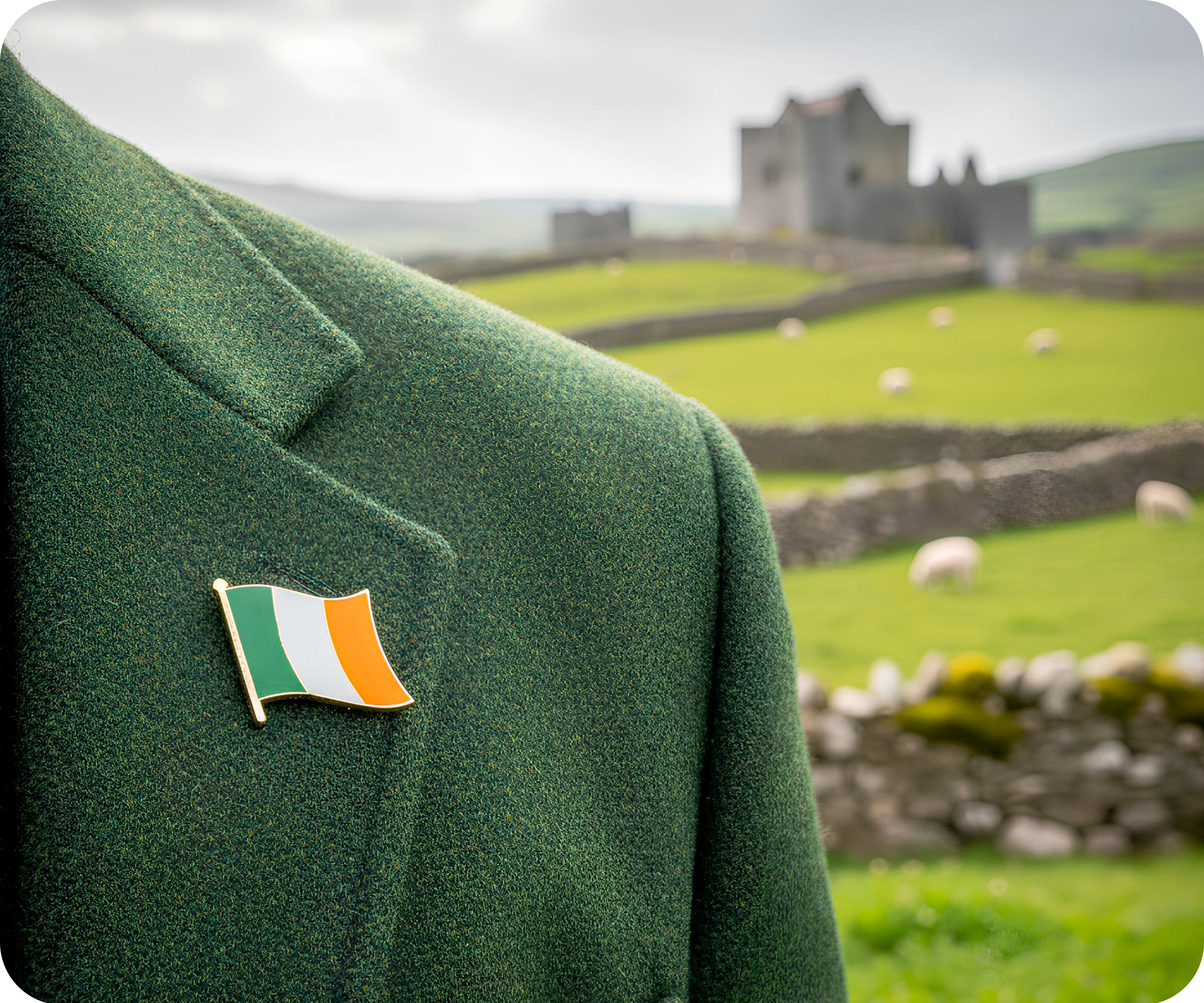 Ireland Flag Pin Badge
