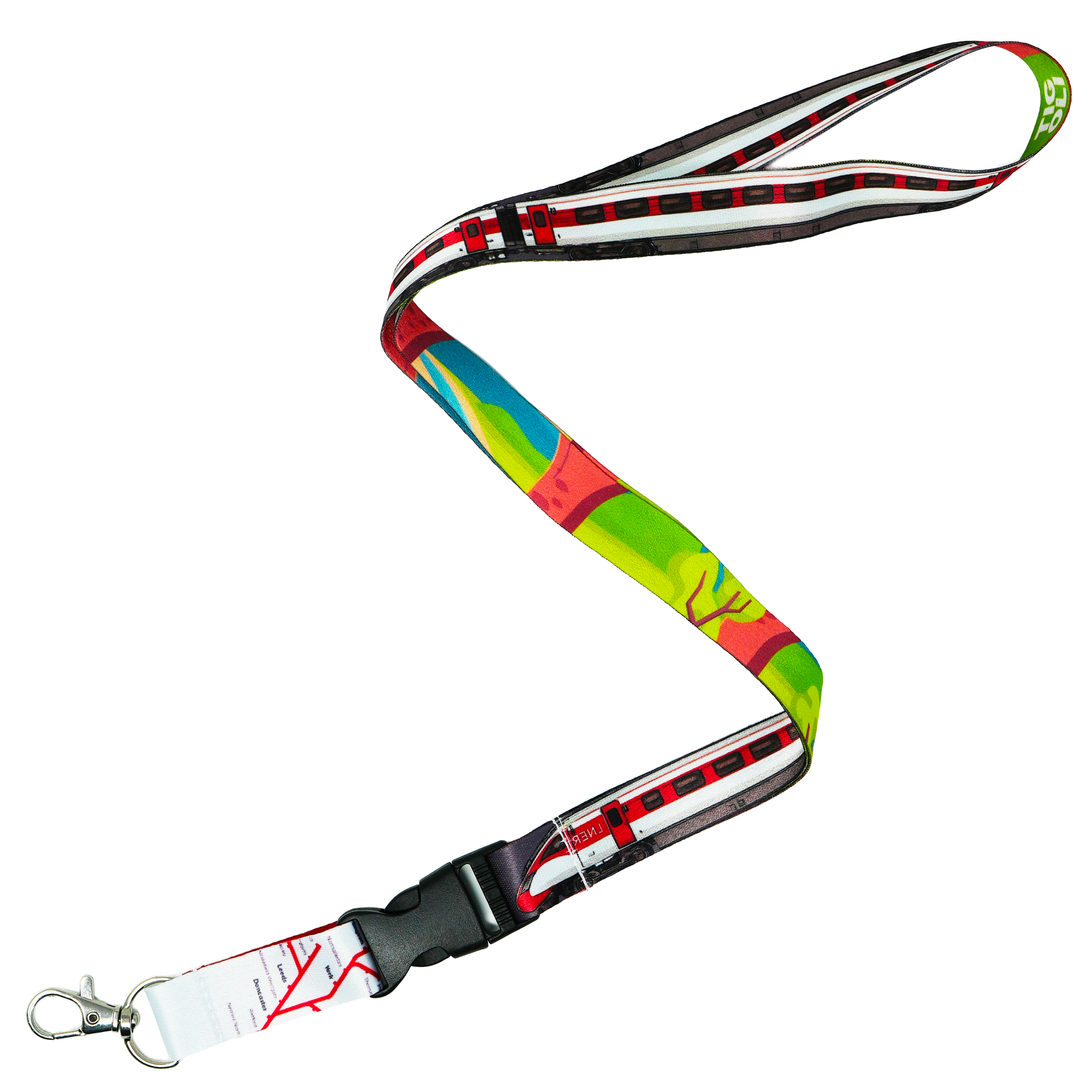 LNER Train Lanyard – London North Eastern Railway Design