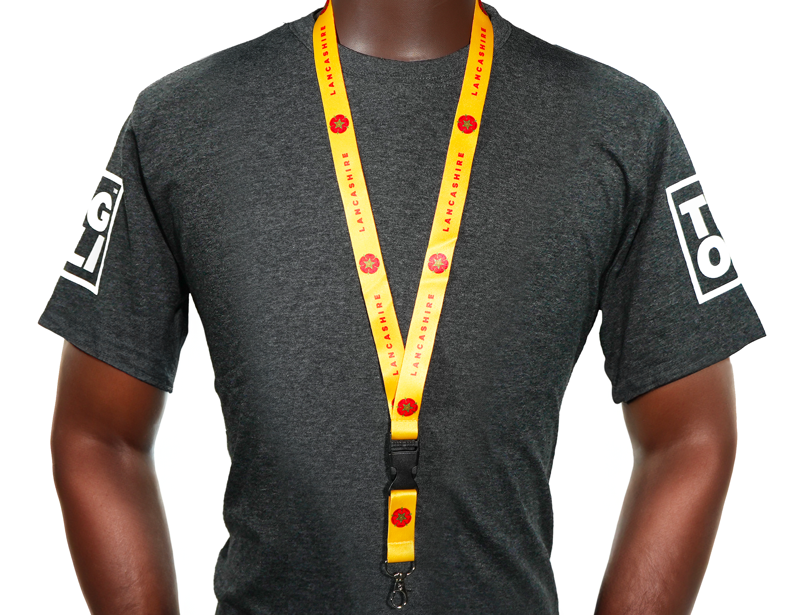 Lancashire County Lanyard – Red Rose of Lancaster Design