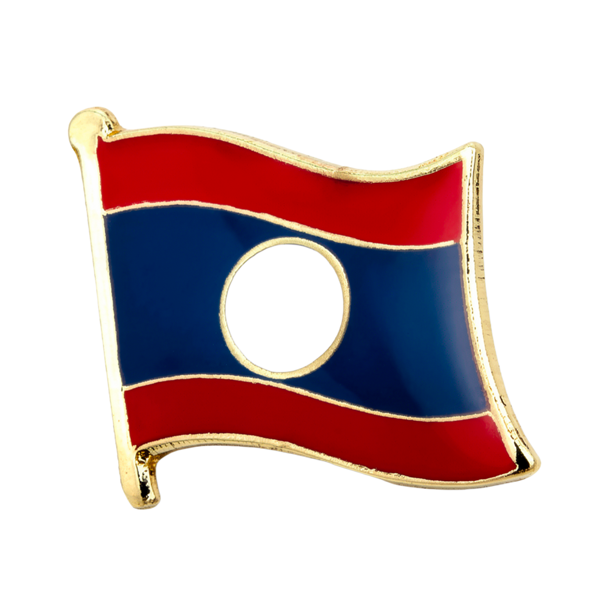 Laos Flag Pin Badge Main image