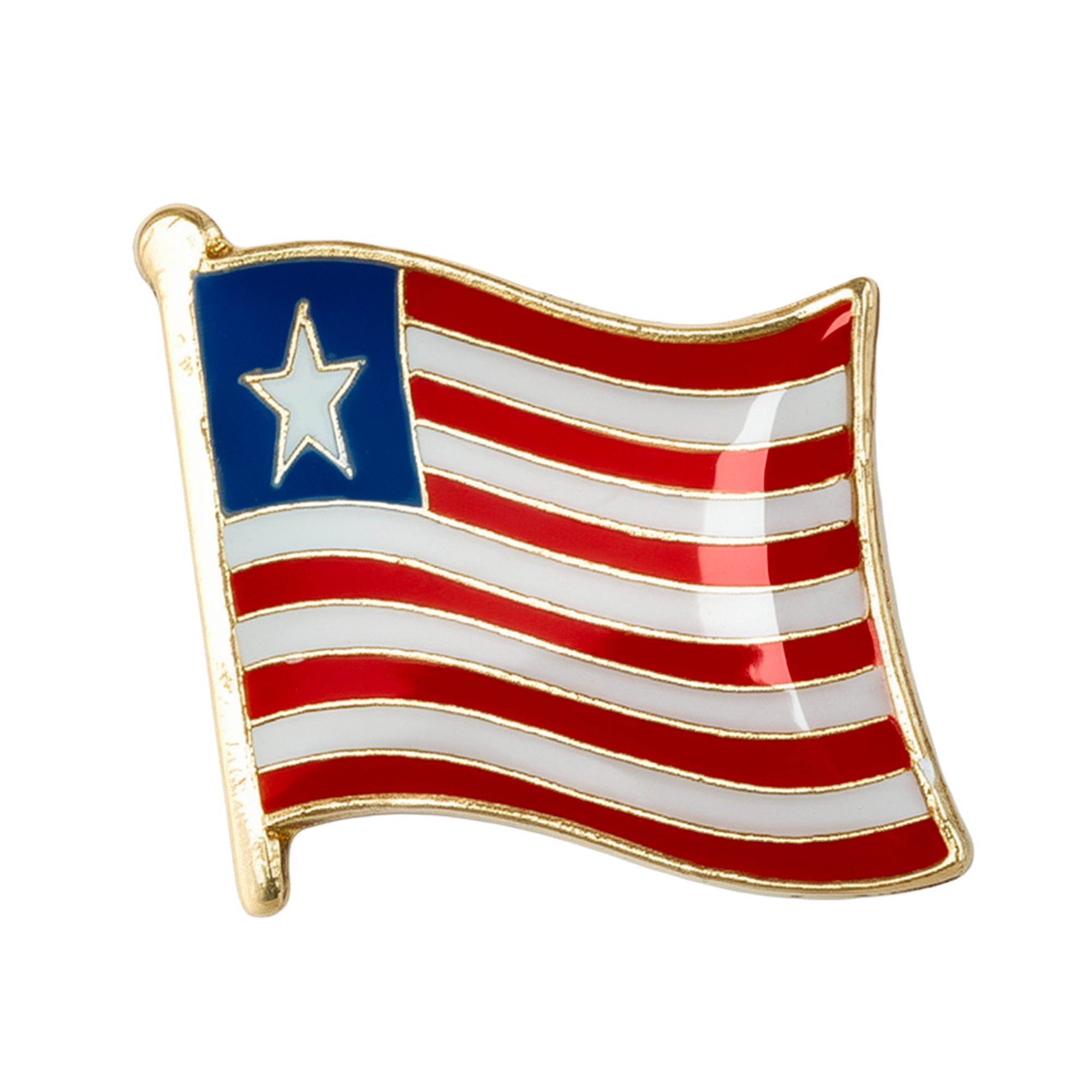 Liberia Flag Pin Badge Main image