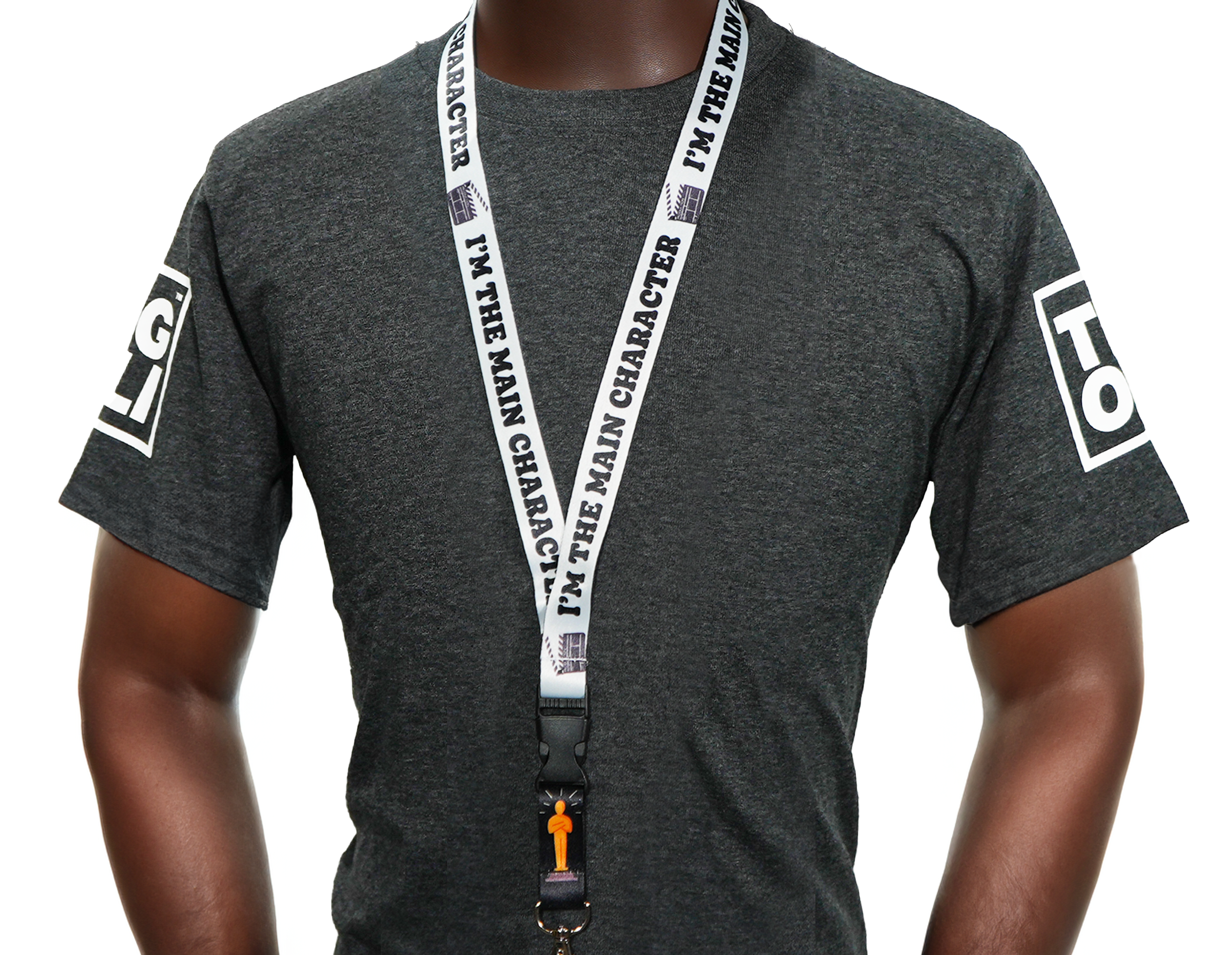 I'm The Main Character Funny Lanyard