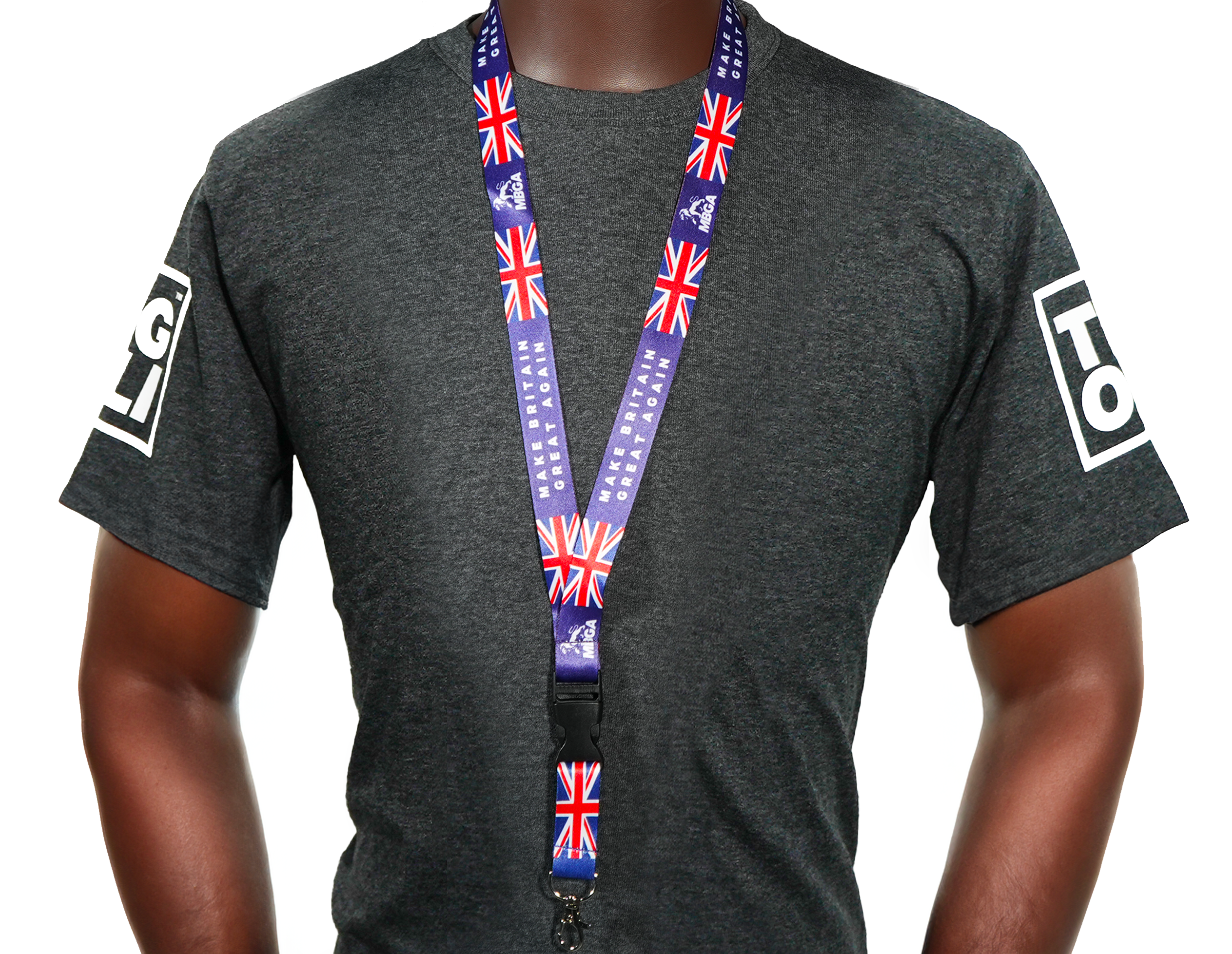Make Britain Great Again Lanyard – Union Jack Flag Neck Strap