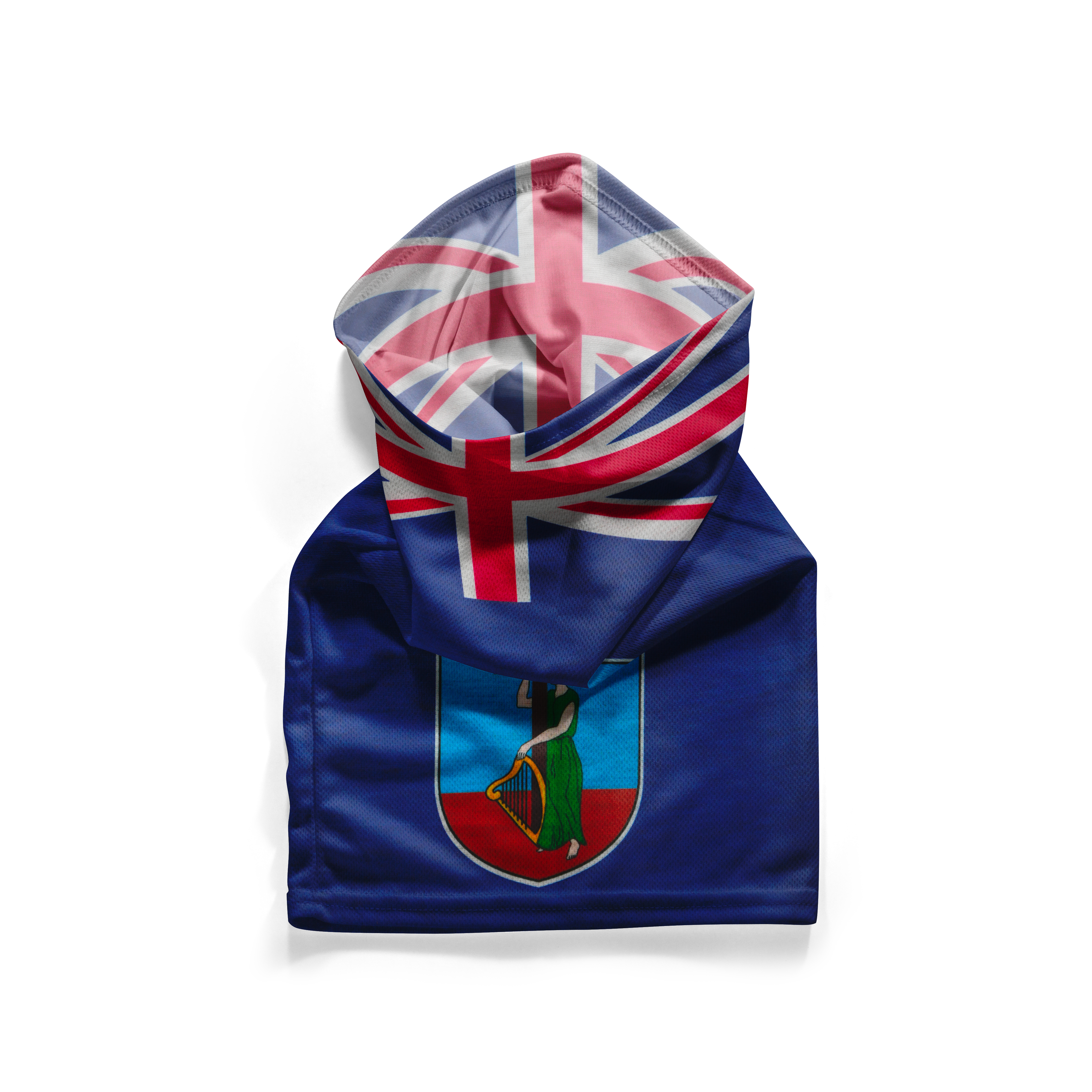 Montserrat Flag Snood – Breathable Mask Neck Gaiter Face Covering