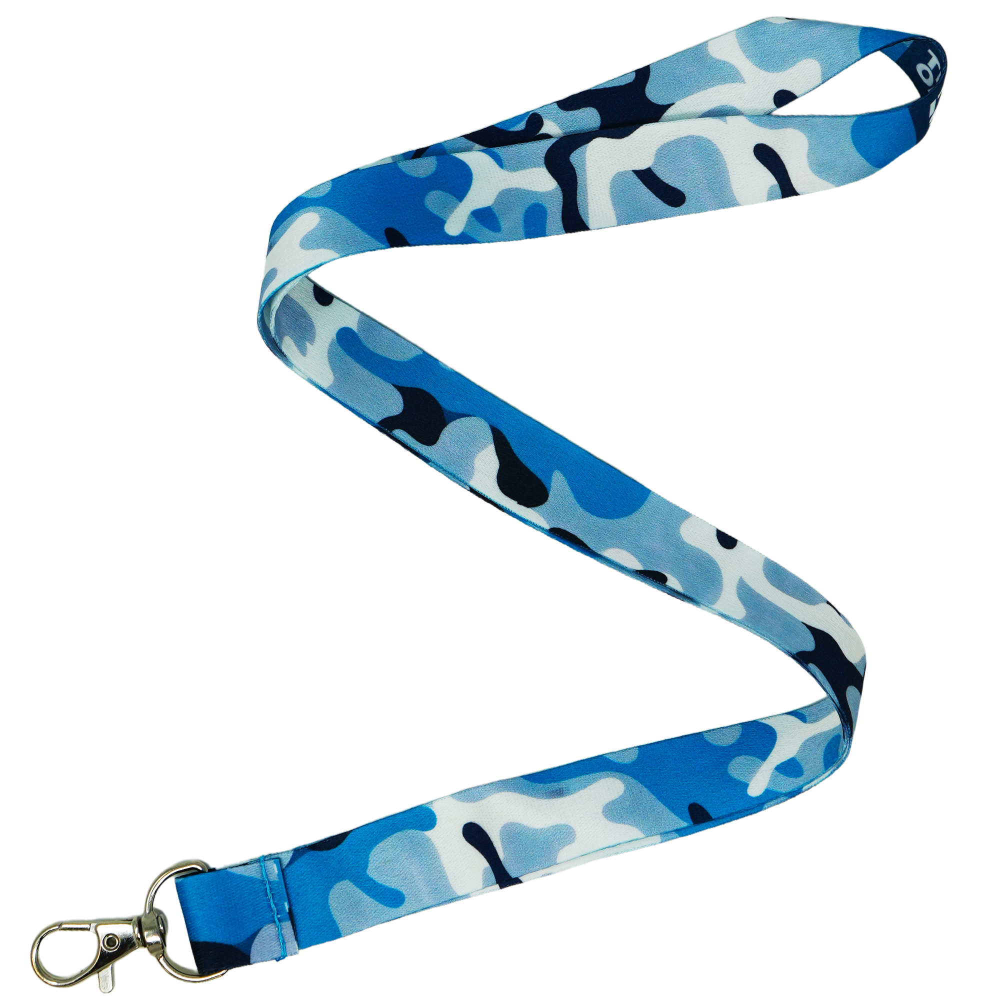 Blue Camouflage Naval  Lanyard Main image