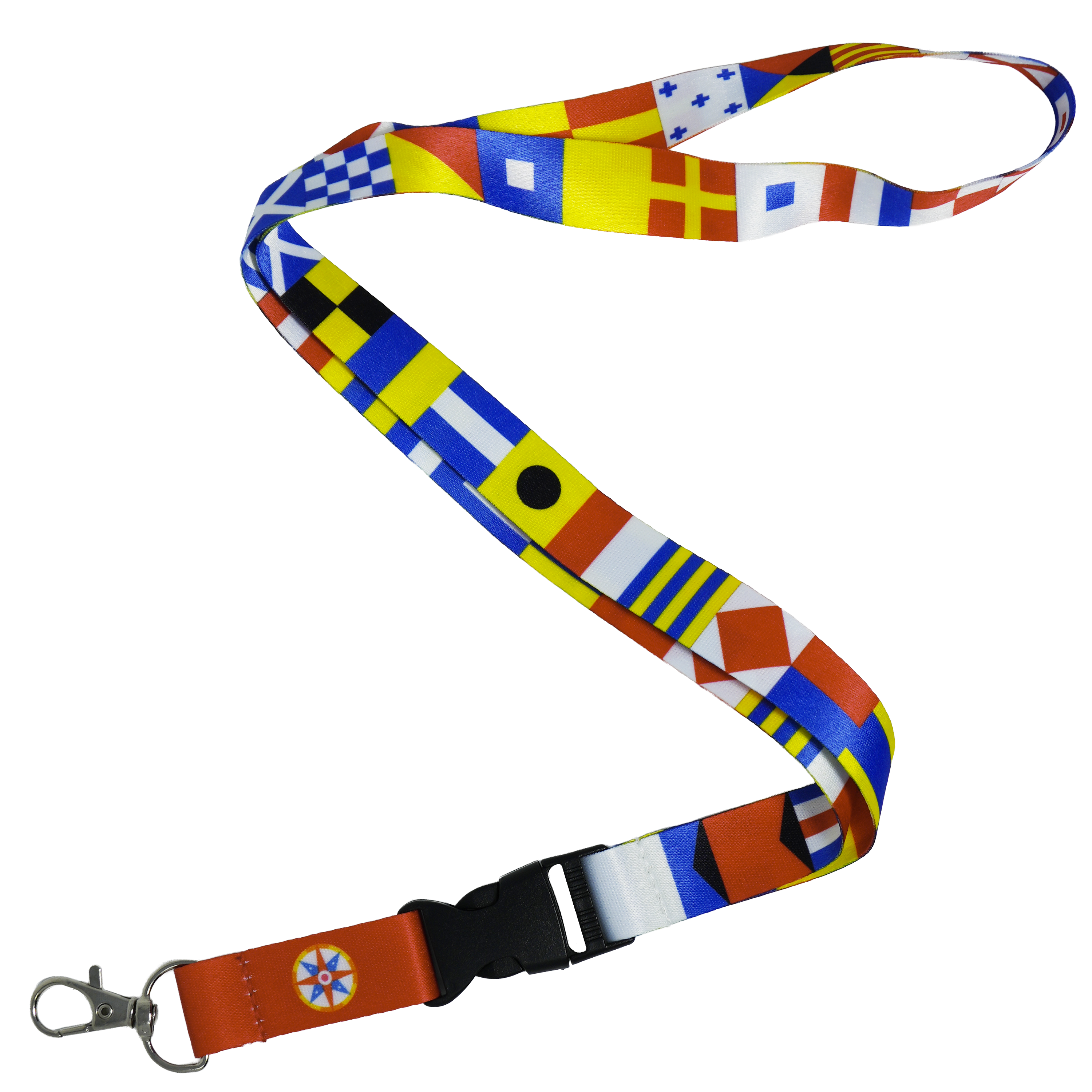 International Maritime Sailing Signal Flags Lanyard