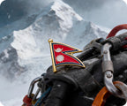 Nepal Flag Pin Badge
