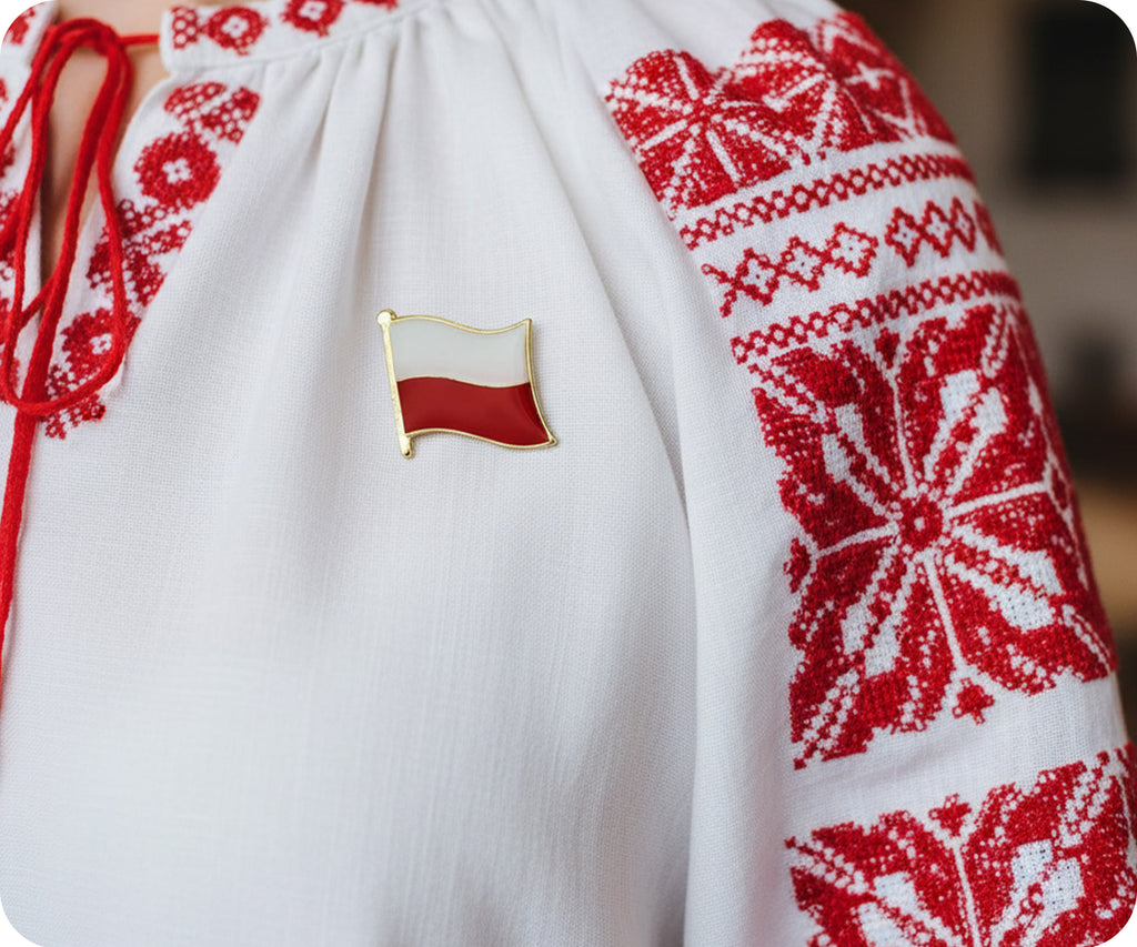 Poland Flag Pin Badge