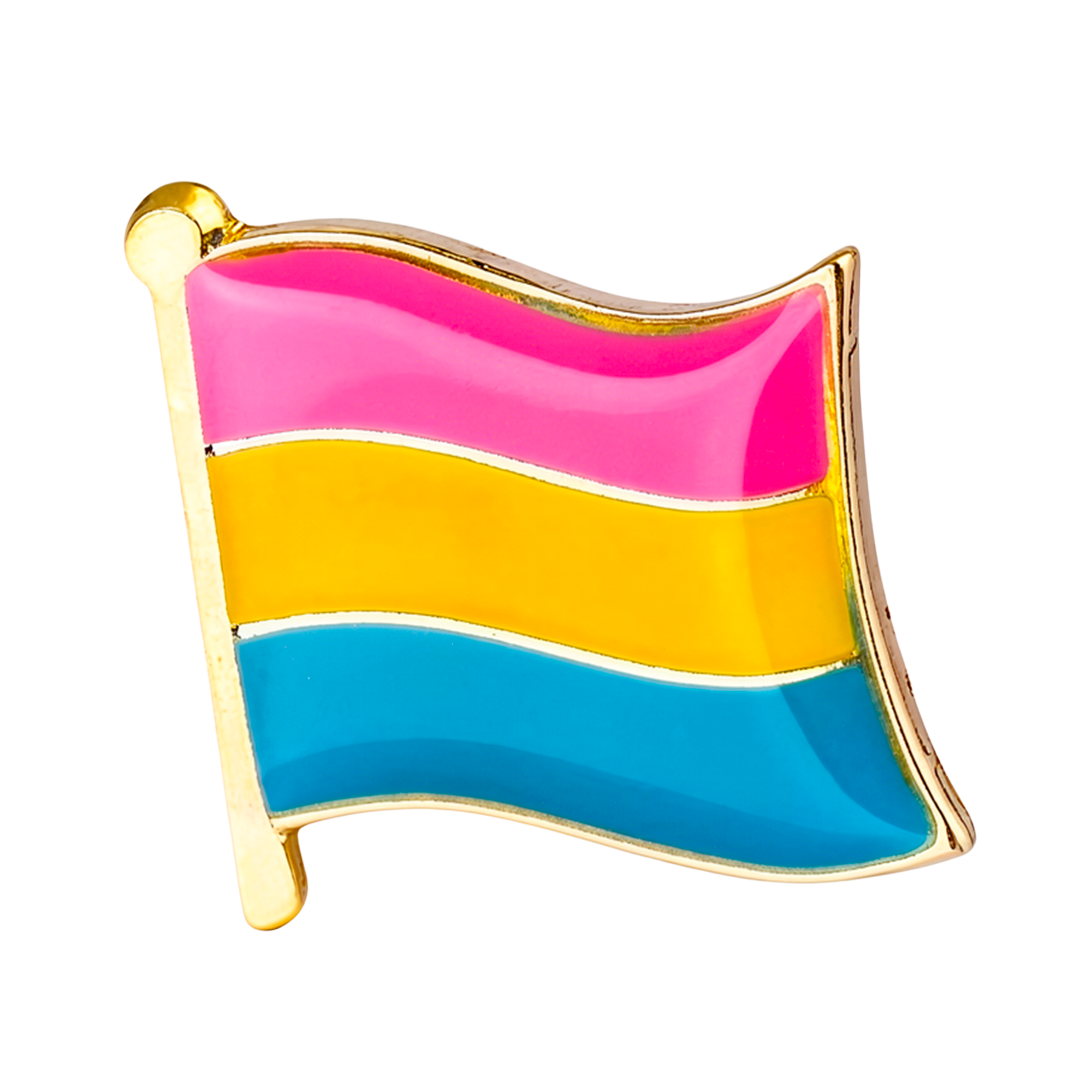 Pin con la bandera pansexual Imagen principal del producto