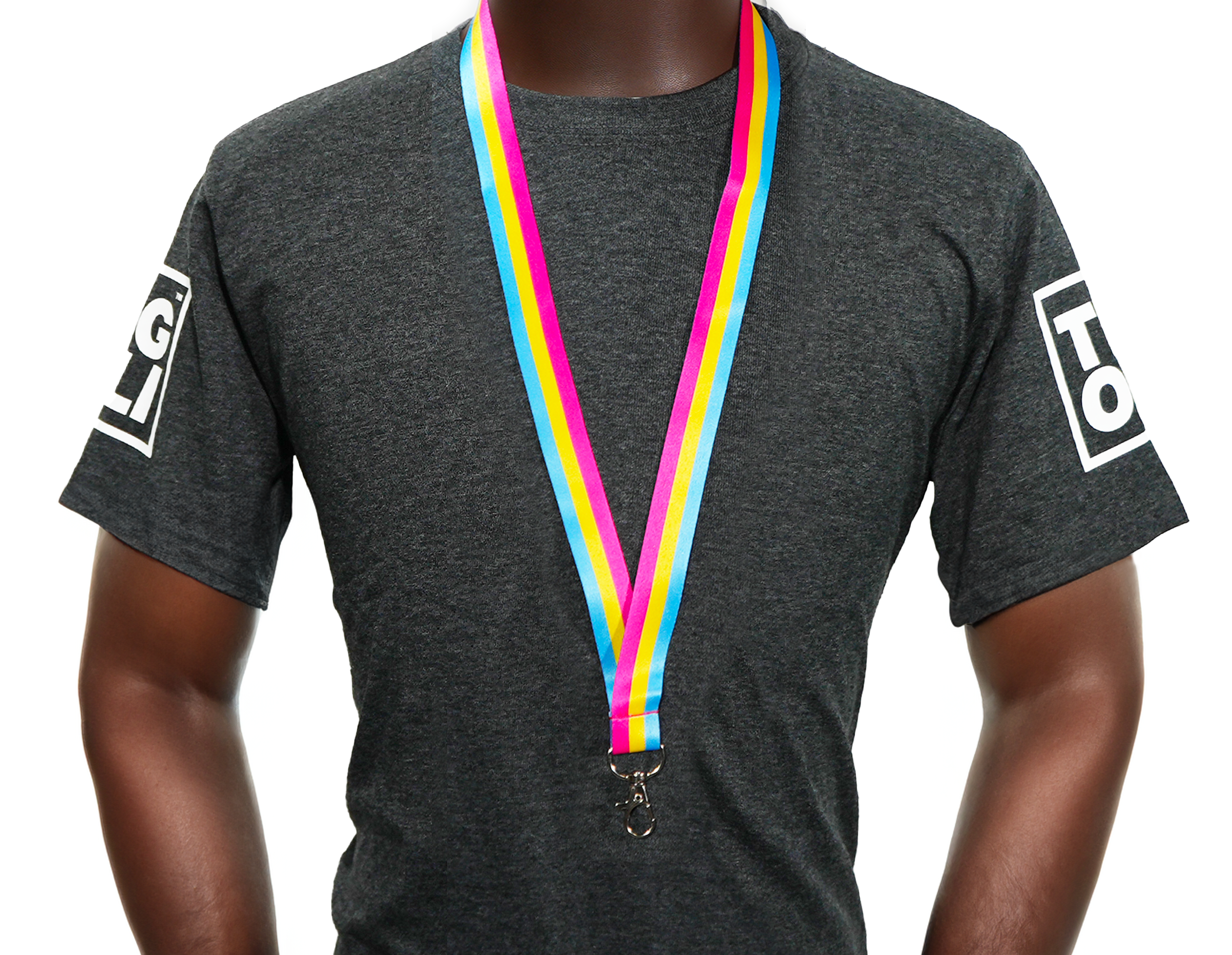 Pansexual Pride Flag Lanyard