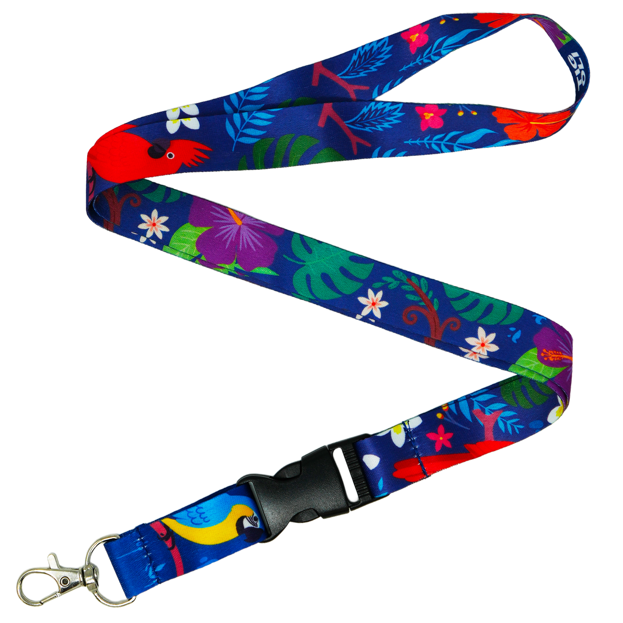Parrot Tropical Birds Lanyard Main image