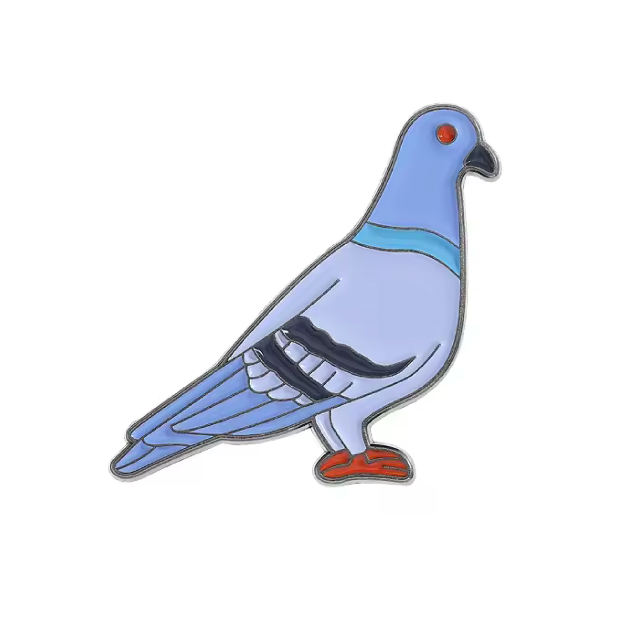 Pigeon Bird Pin Badge