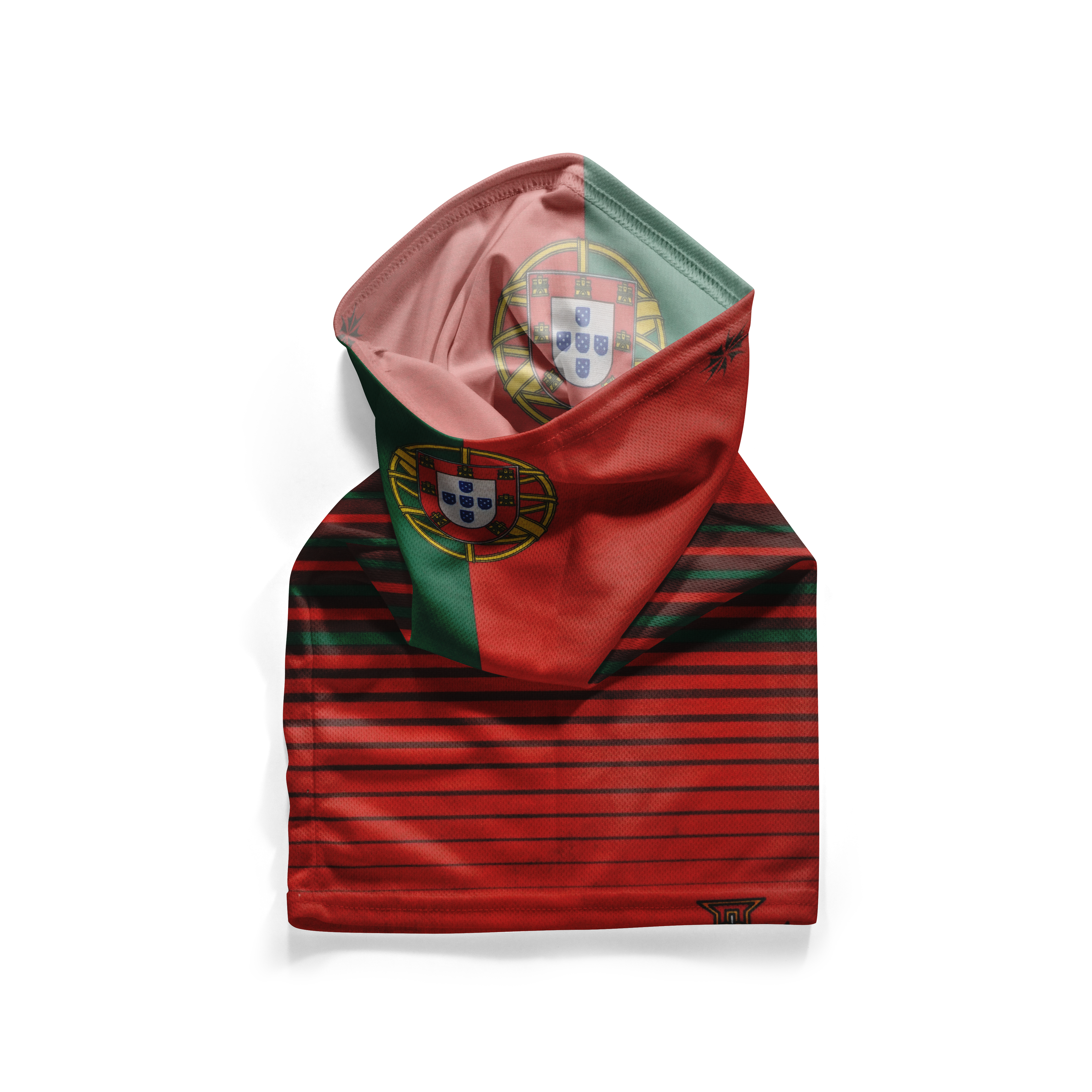 Portugal Flag Snood  – Breathable Mask Neck Gaiter Face Covering