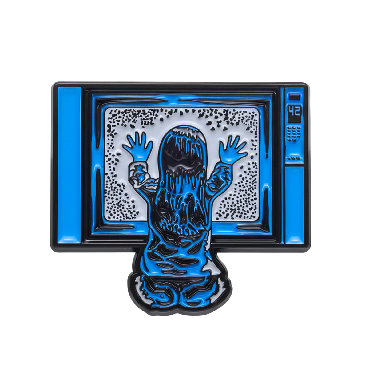 Tv Rings Scared Horror Television Ring Ghost Film Pin Badge – Tigoli
