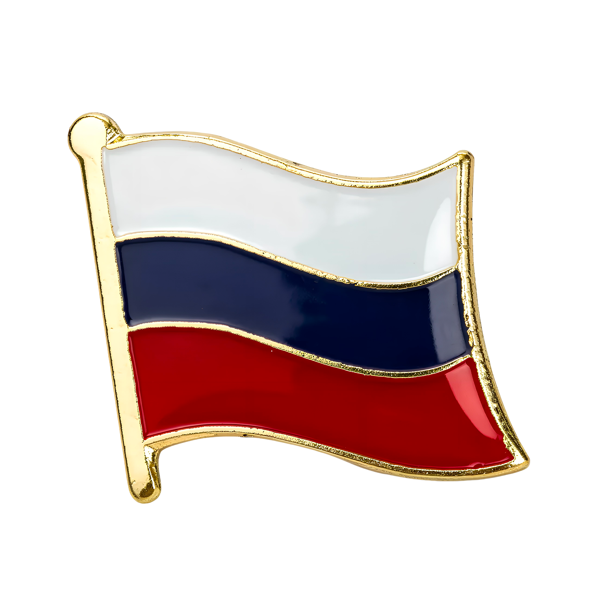 Russia Flag Pin Badge Main image