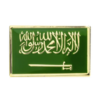 Saudi Arabia Rectangle Flag Pin Badge