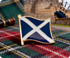 Scotland Saltire Flag Pin Badge