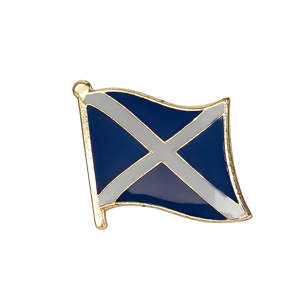 Scotland Saltire Flag Pin Badge