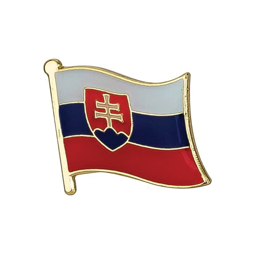 Slovakia Flag Pin Badge Main image