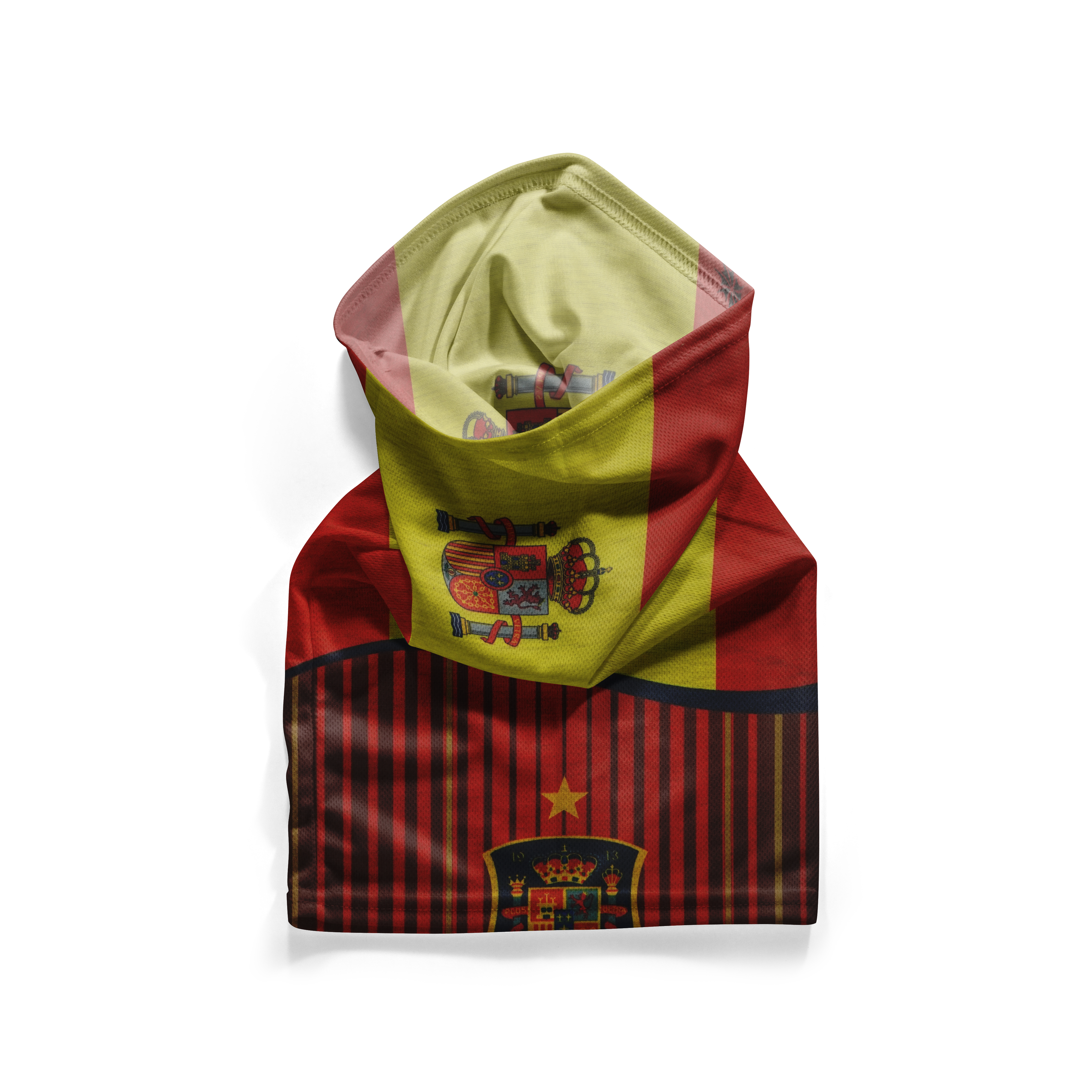 Spain Flag Snood  – Breathable Mask Neck Gaiter Face Covering