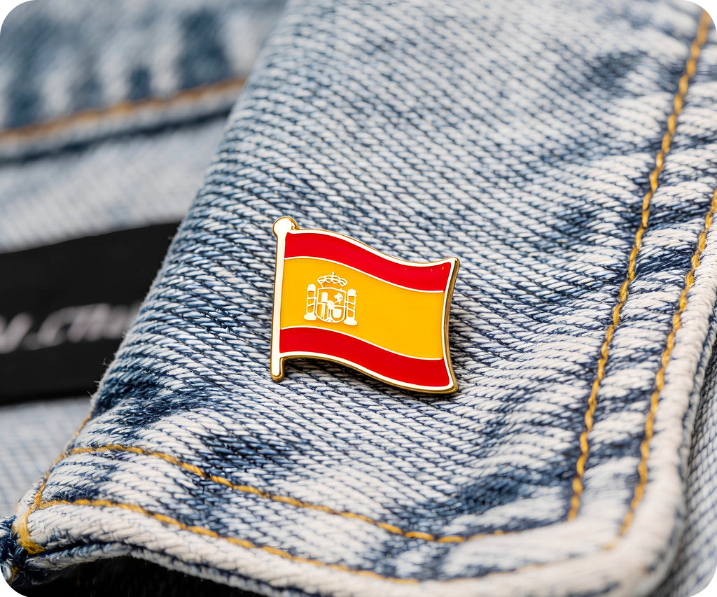 Spain Flag Pin Badge
