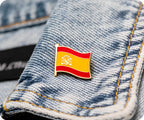 Spain Flag Pin Badge