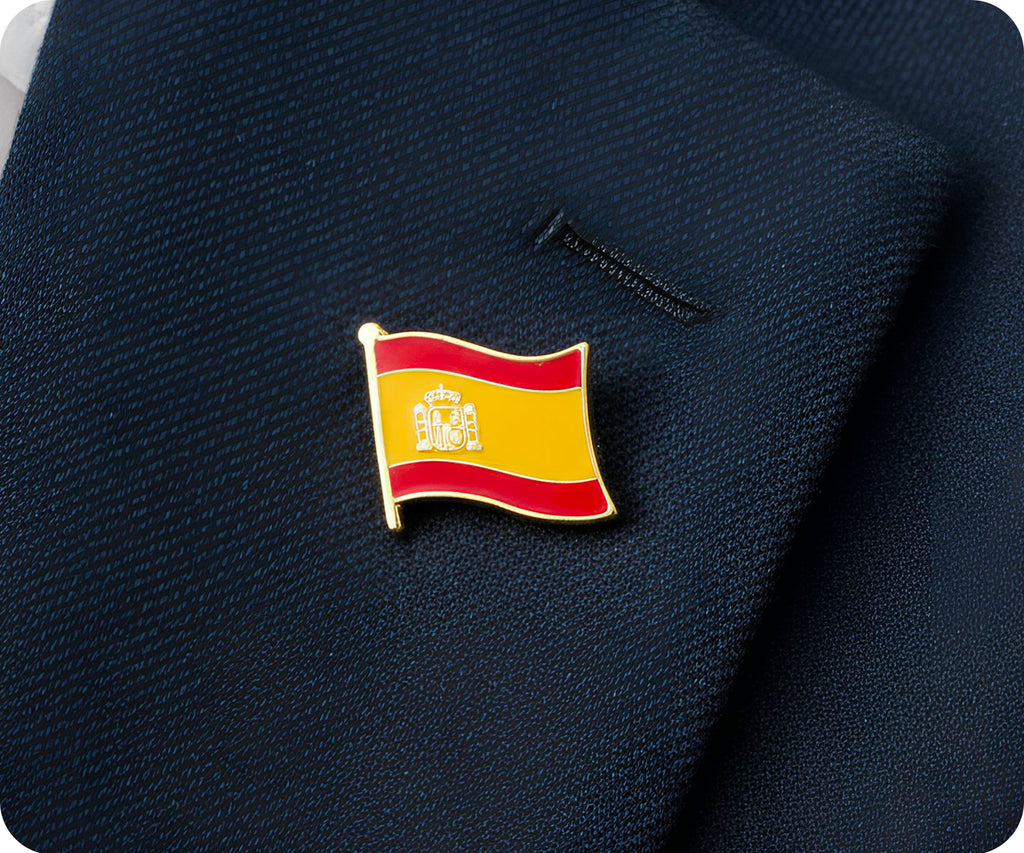Spain Flag Pin Badge