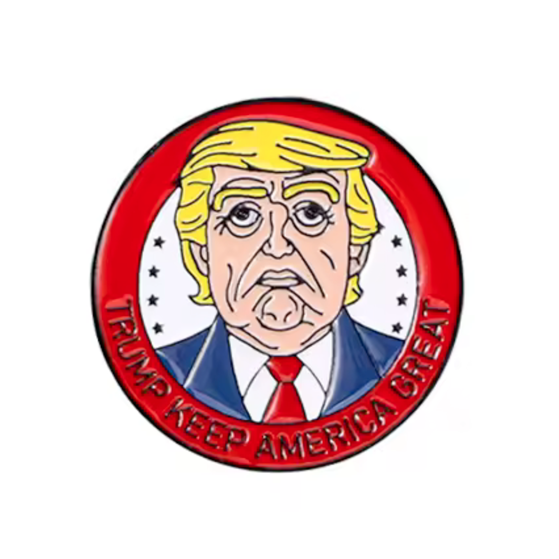 Trump Keep America Great Pin Badge