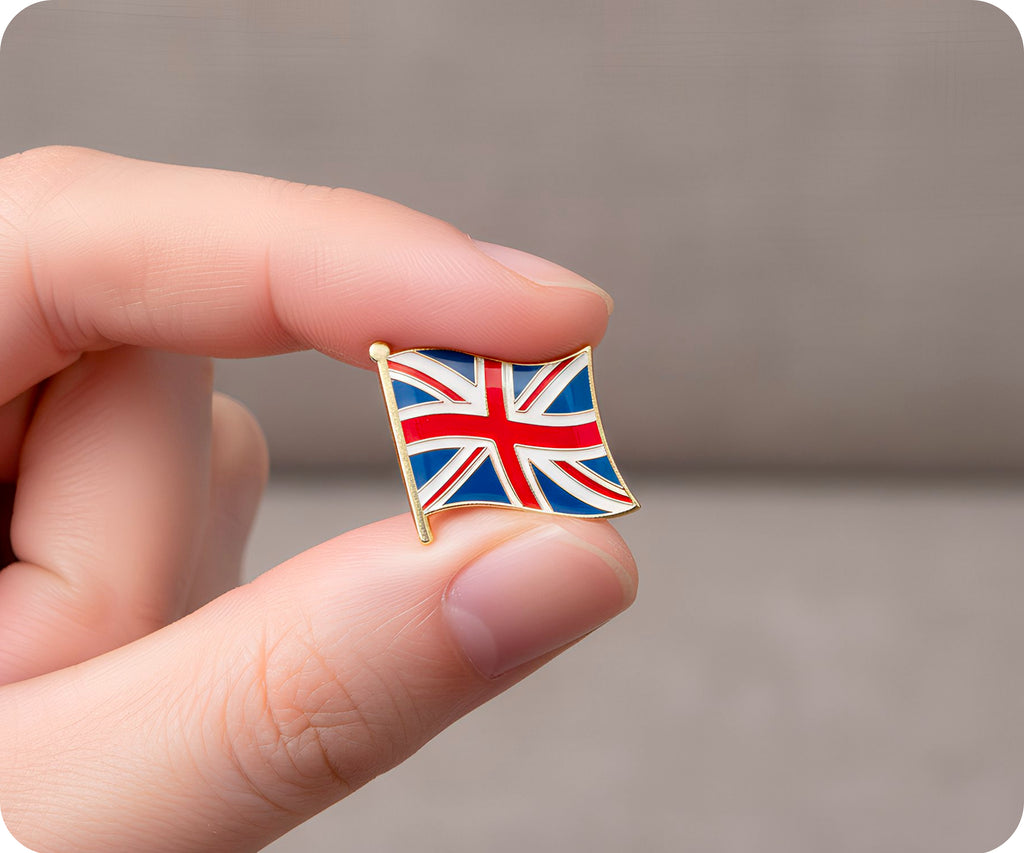 United Kingdom Union Jack Flag Pin Badge
