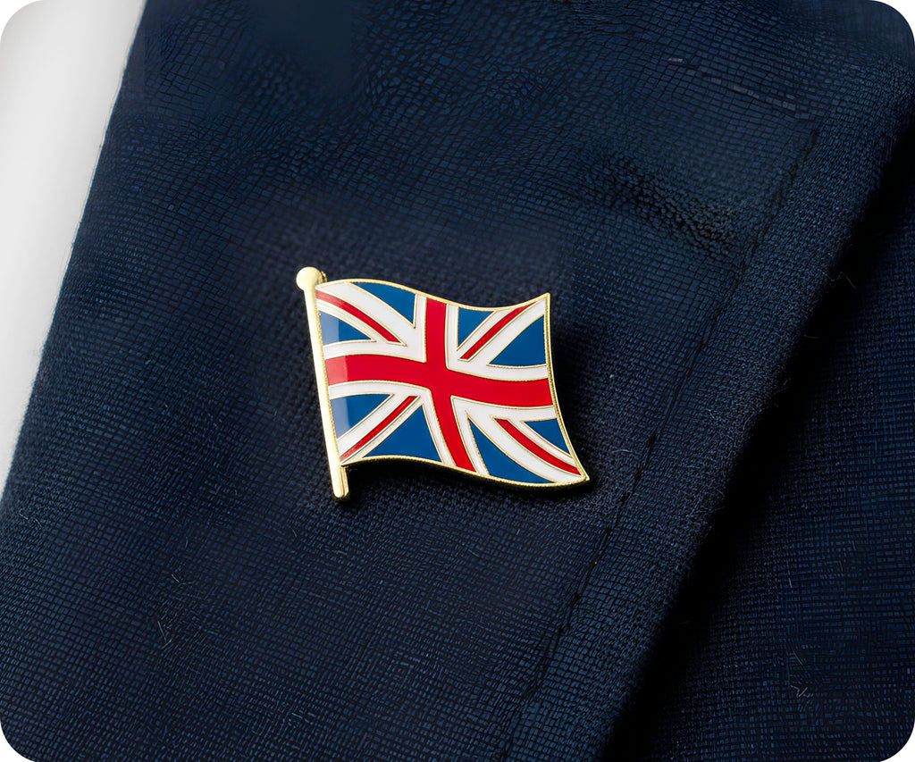 United Kingdom Union Jack Flag Pin Badge