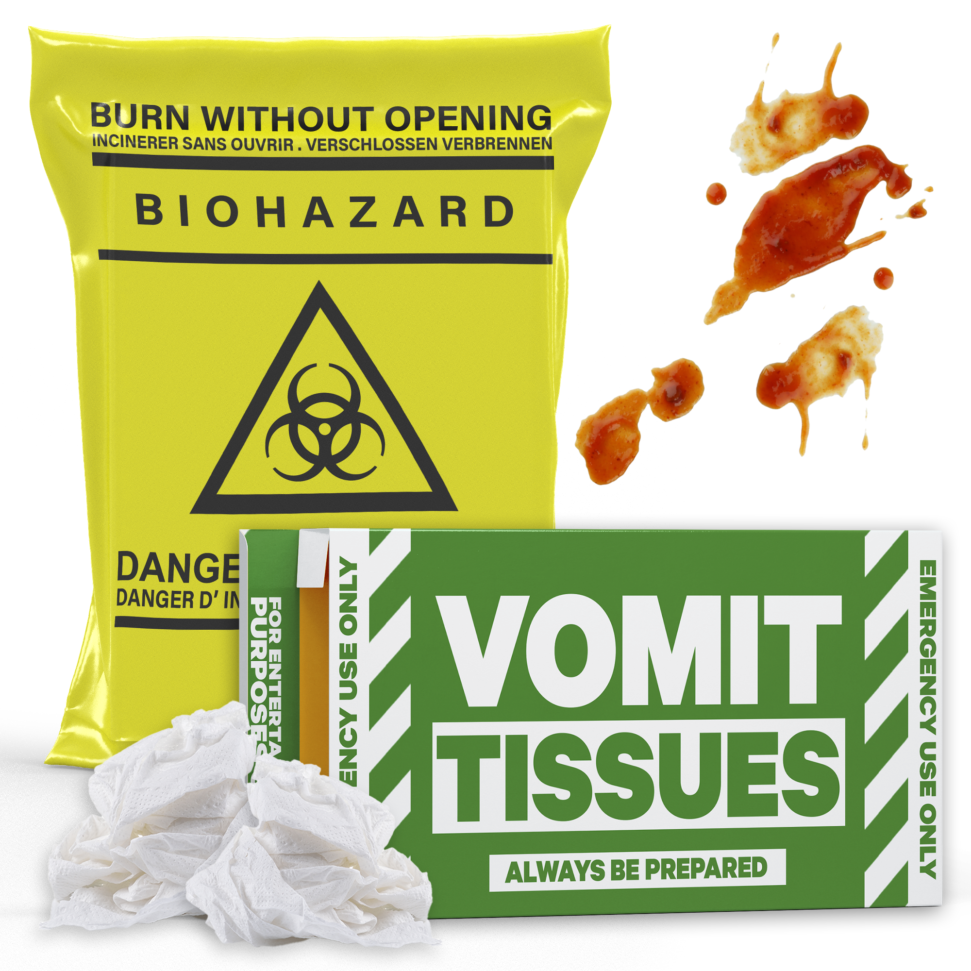 Emergency Vomit Tissues Main image