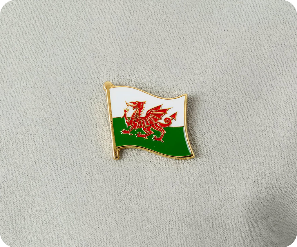 Wales Dragon Pin Badge