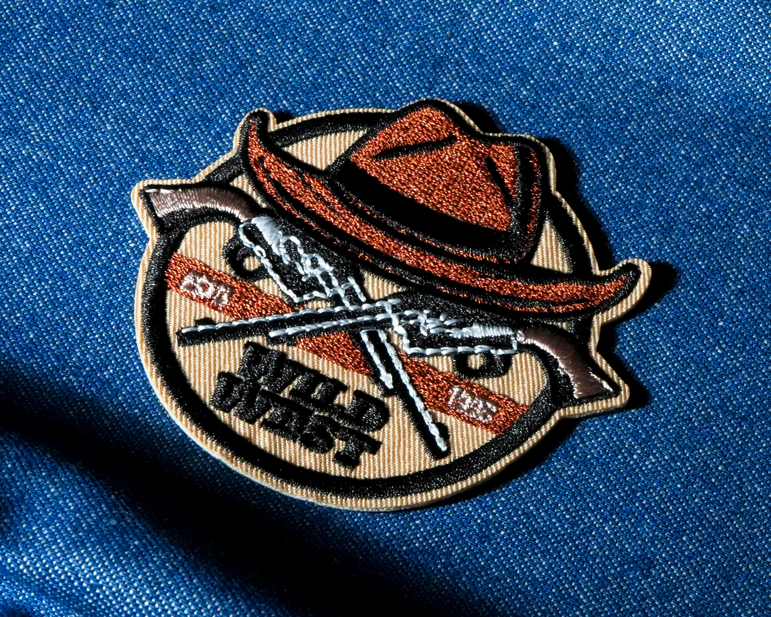 Wild West Pistols Patch Iron On (7 x 6cm)