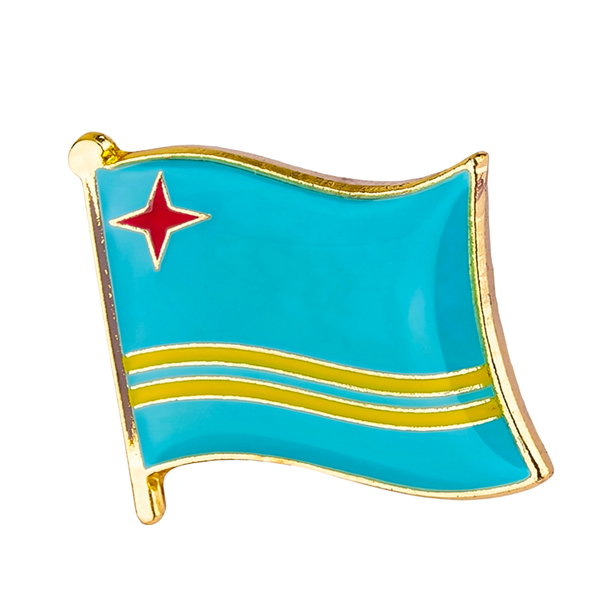Aruba Flag Pin Badge Main image