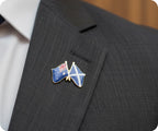 Australia & Scotland Friendship Pin Badge