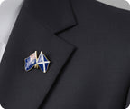 Australia & Scotland Friendship Pin Badge