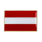 Austria Rectangle Flag Pin Badge
