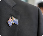 Australia & New Zealand Friendship Pin Badge