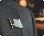 Azores Flag Pin Badge