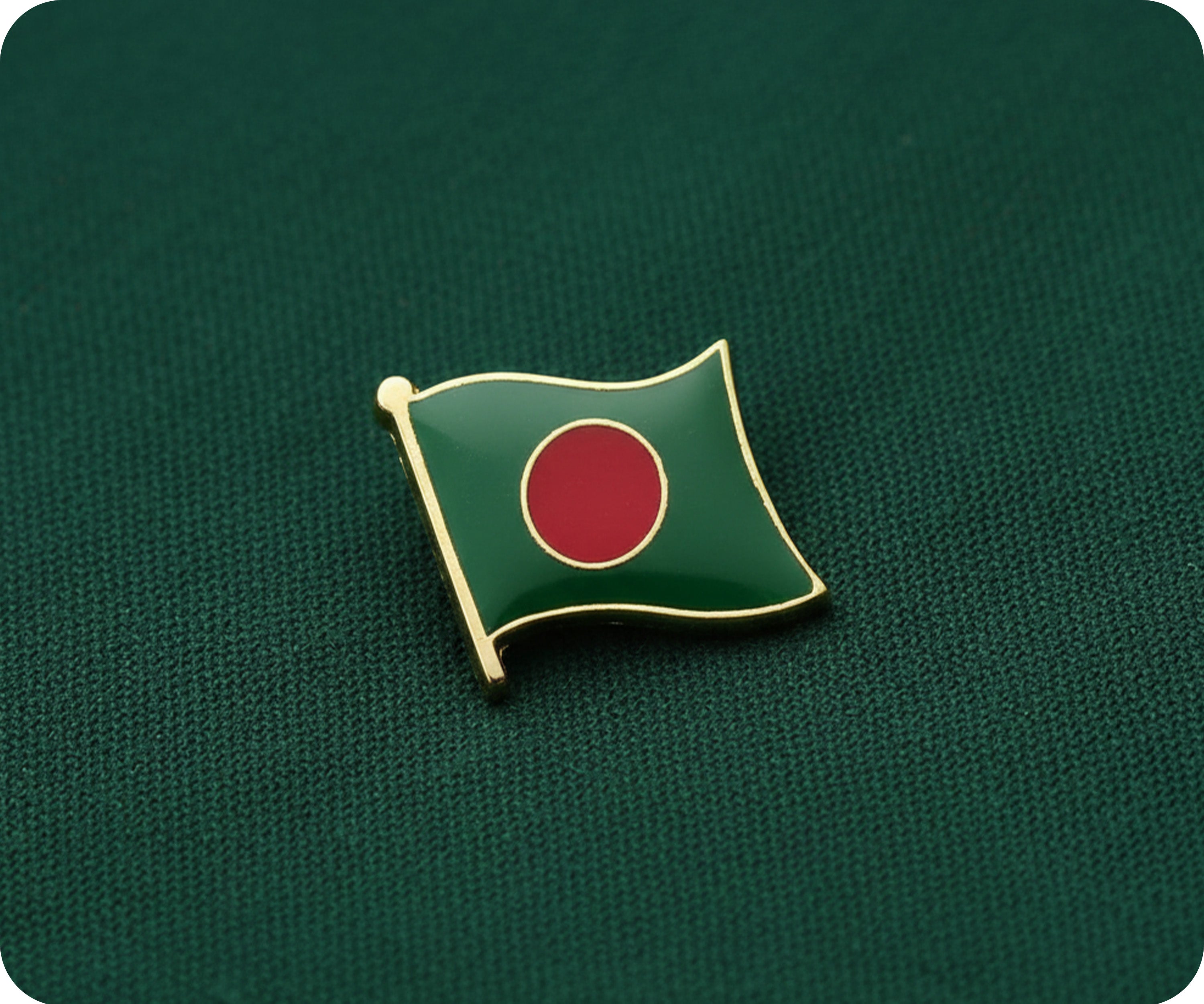 Bangladesh Flag Pin Badge